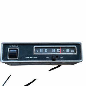 VTG Realistic FM Car Radio Converter Model 12-1340 Untested As-Is Repair/Parts
